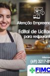 Centro Universitário FIMCA divulga edital de seleção para restaurante em seu...