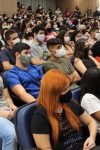 Cerimônia de boas vindas ao novos acadêmicos do Centro Universitário...