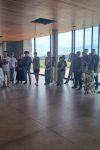 Estudantes de Arquitetura visitam grande obra