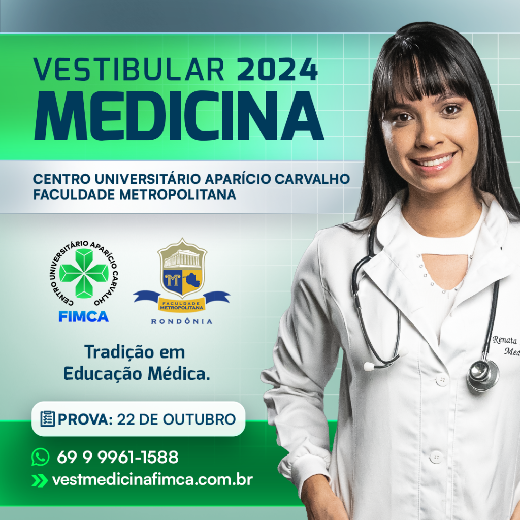 Inscrições abertas para o vestibular de Medicina 2024 FIMCA e ...