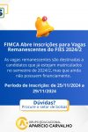 Centro Universitário Aparício Carvalho – FIMCA Abre Inscrições para Vagas...