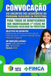FIMCA convoca beneficiários do Programa Faculdade da Prefeitura para encontro...